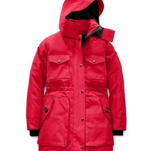 Almost new Canada Goose Gabriola Parka Red
